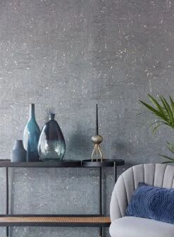 Tapete Cork On Roll 07 Dunkelgrau -Tapetengeschäft Cork on Roll 07 B 821727 2880x1440