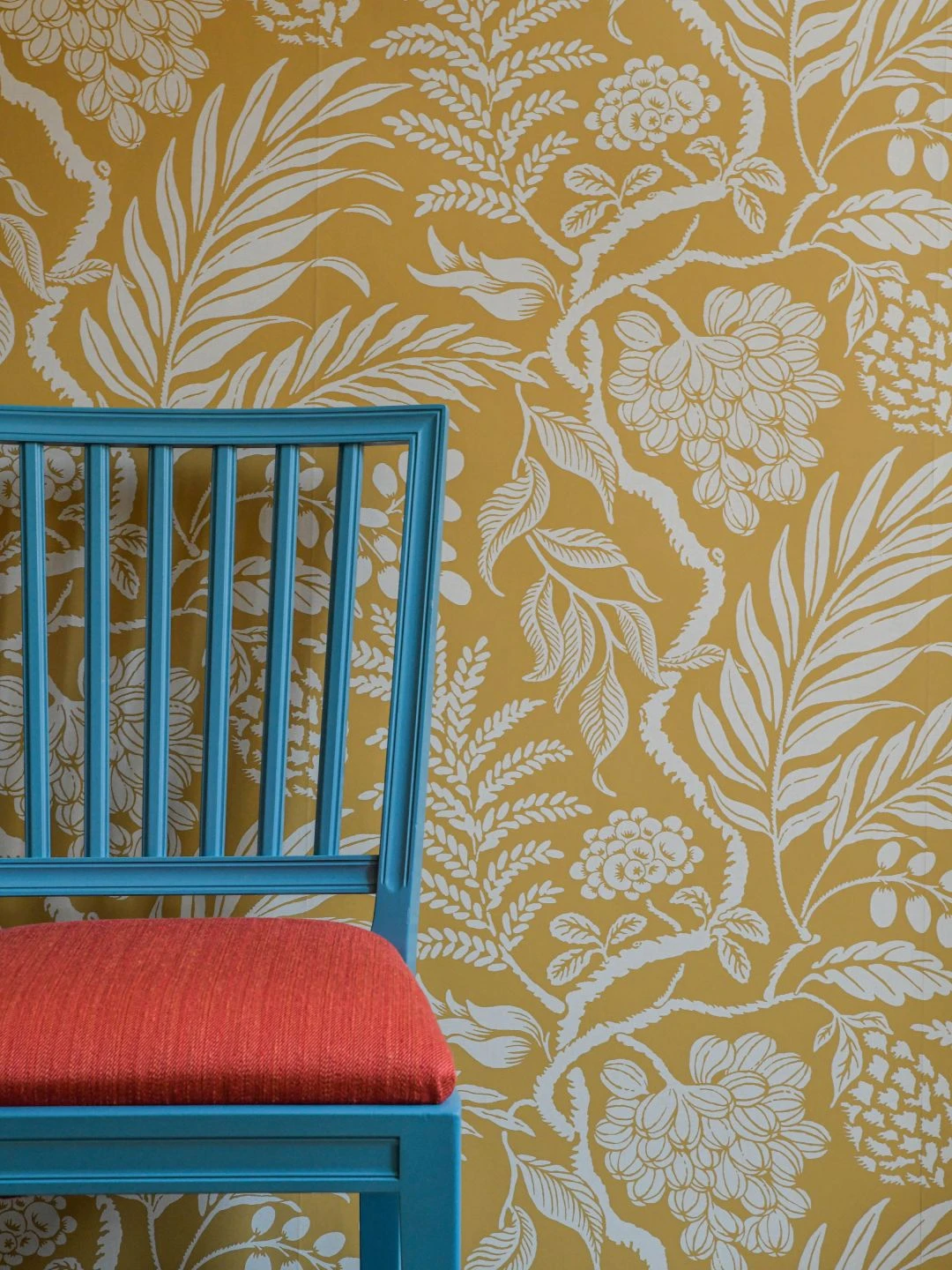 Tapete Cornucopia Ockergelb 1 Tapete Cornucopia Ockergelb