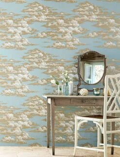 Tapete Dante Weissblau -Tapetengeschäft Dante B 462591 2880x1440