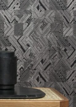 Tapete Darius Schwarz