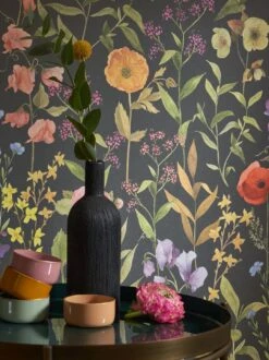 Tapete Dauphine Anthrazit