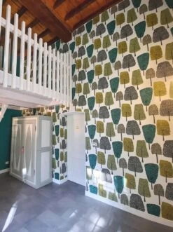 Tapete Davila Grün -Tapetengeschäft Davila R 461671 2880x1440