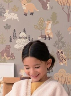 Tapete Deep Forest Grau -Tapetengeschäft Deep Forest B 389373 2880x1440