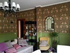 Tapete Despina Grünbeige -Tapetengeschäft Despina E 461501 2880x1440