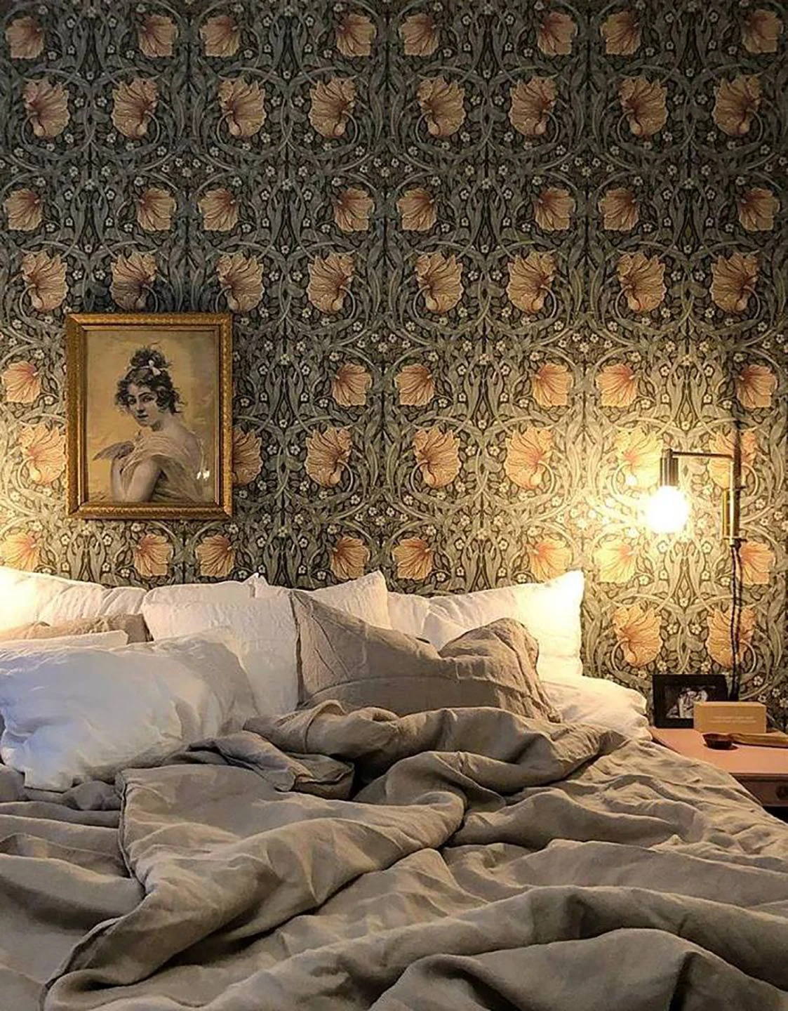 Tapete Despina Schilfgrün 2 Tapete Despina Schilfgrün – Bild 2