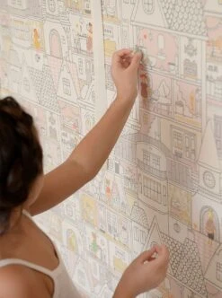 Tapete Dollhouse Cremeweiss -Tapetengeschäft Dollhouse B 389353 2880x1440