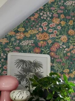 Tapete Dorea Blaugrün -Tapetengeschäft Dorea A 432084 2880x1440