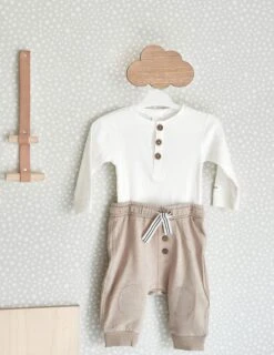 Tapete Dots Blassgrau -Tapetengeschäft Dots D 389131 2880x1440