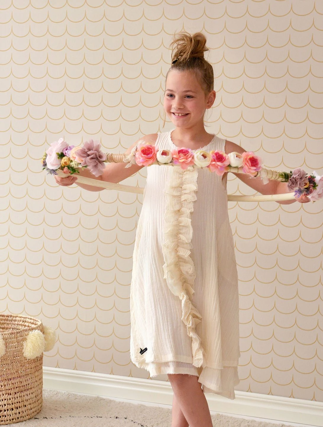 Tapete Drop Curtain Creme 5 Tapete Drop Curtain Creme – Bild 5