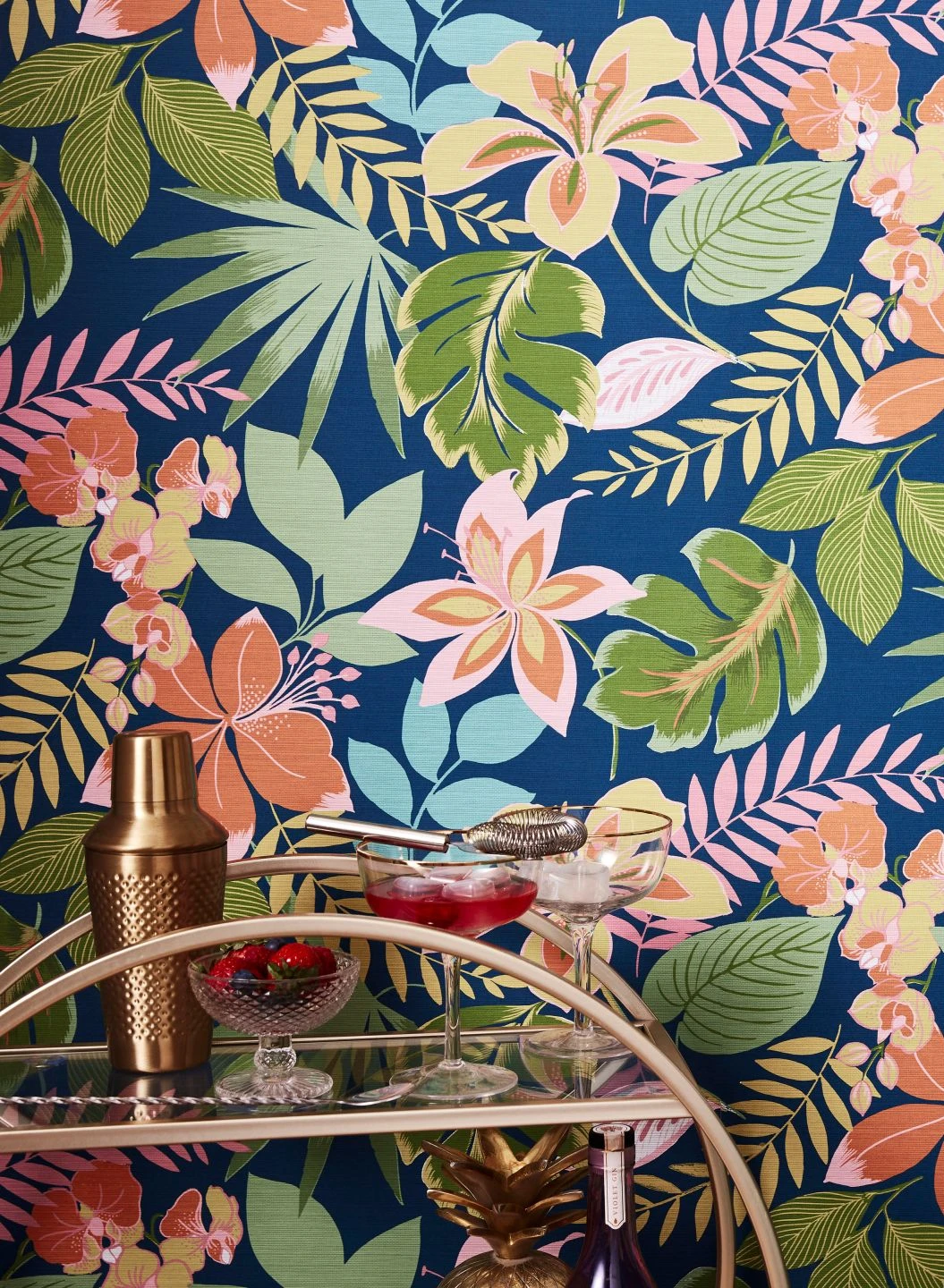 Tapete Enigma Dunkelblau 1 Tapete Enigma Dunkelblau