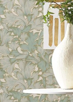 Tapete Epinal Blassgrün