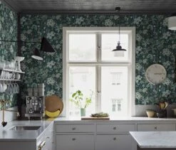 Tapete Fanfara Dunkelblau -Tapetengeschäft Fanfara 452213 2880x1440