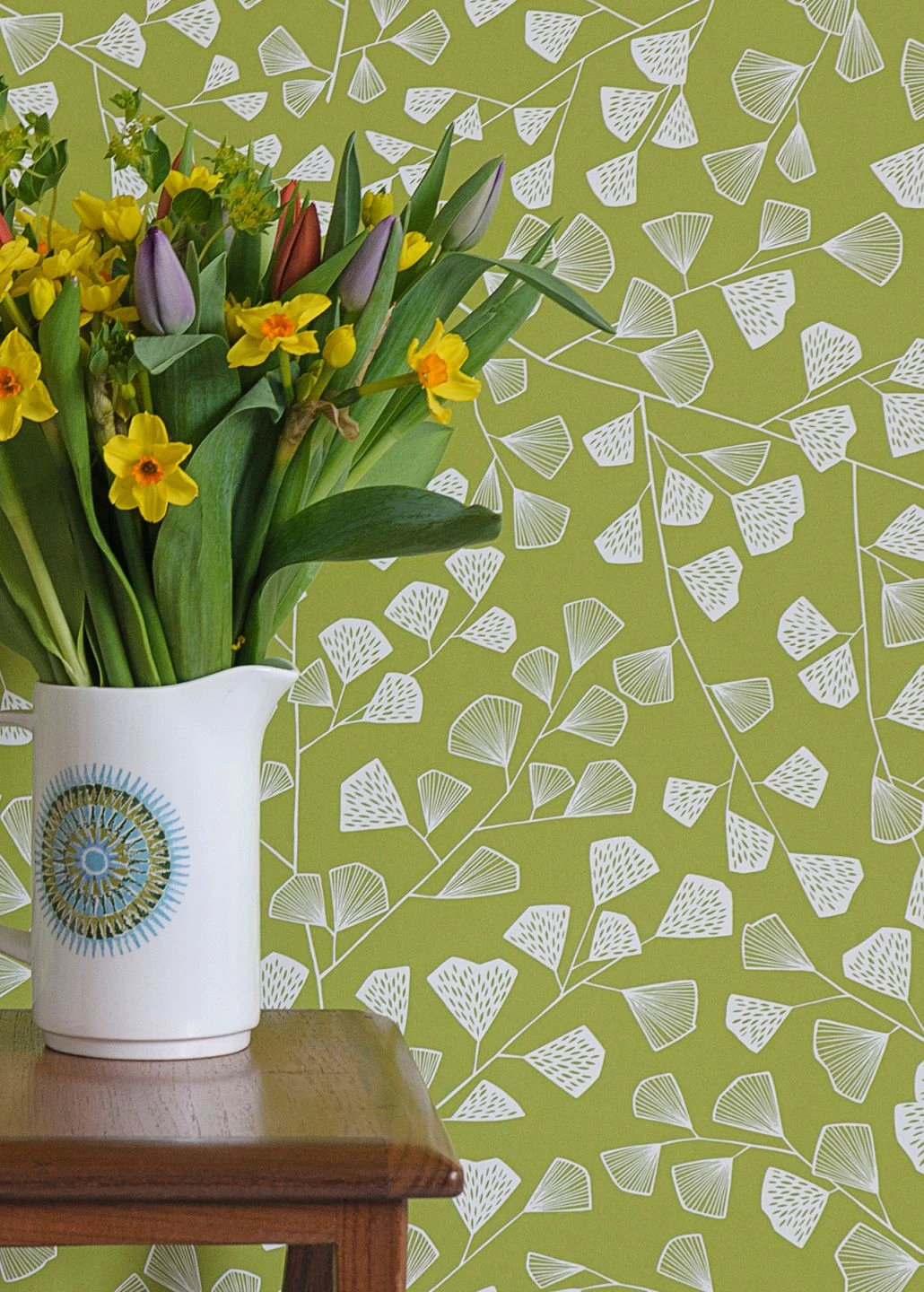 Tapete Fern Hellgrün 1 Tapete Fern Hellgrün