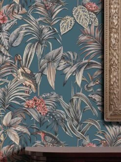 Tapete Flonie Grünblau -Tapetengeschäft Flonie A 431742 2880x1440