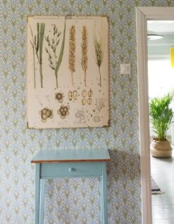 Tapete Florence Pastellblau -Tapetengeschäft Florence B 783113 2880x1440