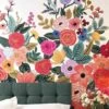 Wandbild Flower Garden Rosa