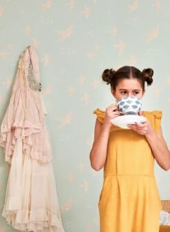 Tapete Follow The Wind Blassgrün 7 Tapete Follow The Wind Blassgrün -Tapetengeschäft Follow the wind B 389291 2880x1440