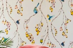 Tapete Francine Cremeweiss