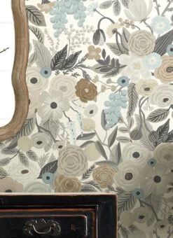 Tapete Garden Party Braun