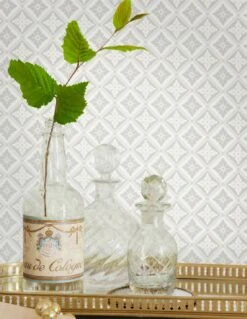 Tapete Garnivera Hellgrau