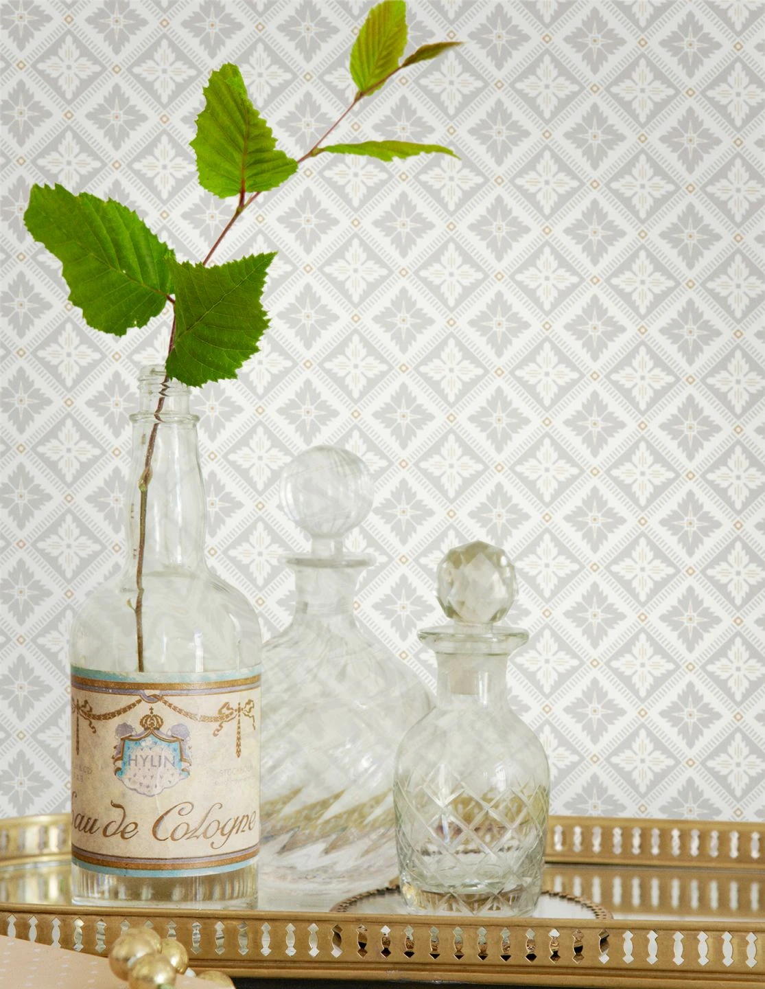 Tapete Garnivera Hellgrau 1 Tapete Garnivera Hellgrau