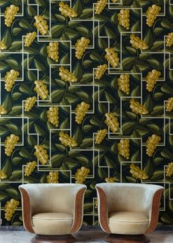 Tapete Genevieve Currygelb