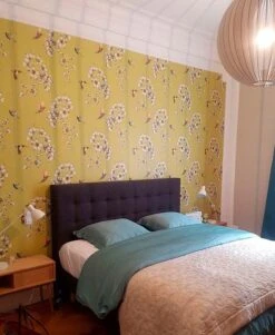 Tapete Gesine Grüngelb -Tapetengeschäft Gesine 461983 2880x1440