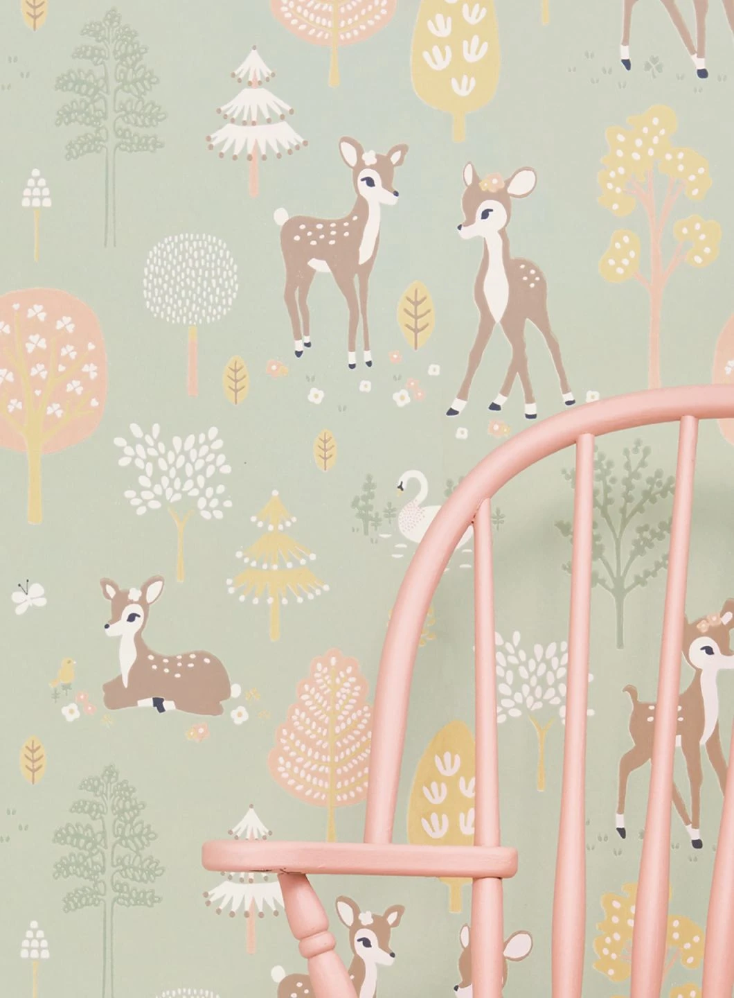 Tapete Golden Woods Blassgrün 1 Tapete Golden Woods Blassgrün