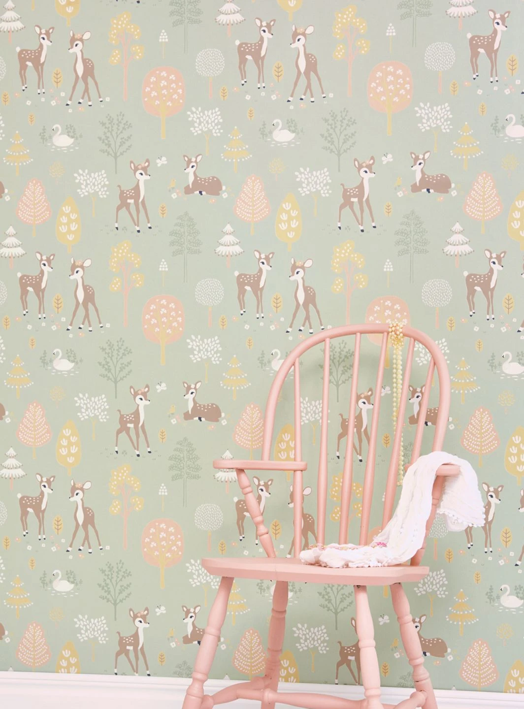 Tapete Golden Woods Blassgrün 3 Tapete Golden Woods Blassgrün – Bild 3