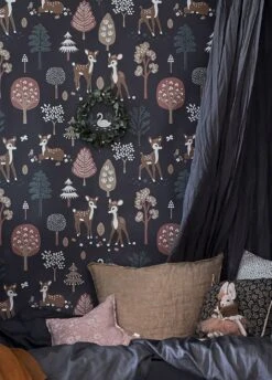 Tapete Golden Woods Umbragrau -Tapetengeschäft Golden woods B 389335 2880x1440