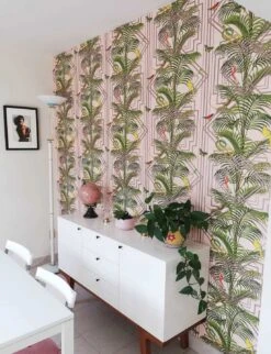 Tapete Grace Zartrosa -Tapetengeschäft Grace K 103122 2880x1440