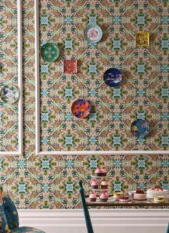 Tapete Granada Rosenholz -Tapetengeschäft Granada D 745172 2880x1440