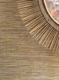 Tapete Grasscloth Illusion Beige