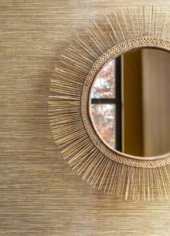 Tapete Grasscloth Illusion Beige -Tapetengeschäft Grasscloth Illusion B 715022 2880x1440