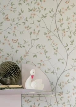 Tapete Gudena Weissgrün