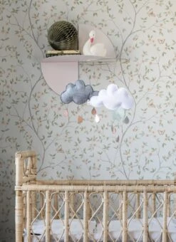 Tapete Gudena Weissgrün -Tapetengeschäft Gudena B 485041 2880x1440