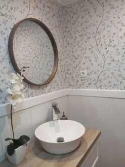 Tapete Gudena Weissgrün -Tapetengeschäft Gudena D 485041 2880x1440