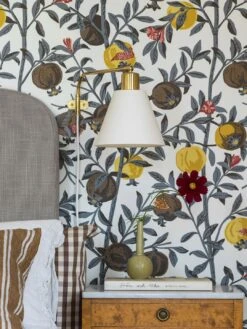 Tapete Gwenda Honiggelb