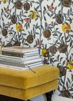 Tapete Gwenda Honiggelb -Tapetengeschäft Gwenda B 452002 2880x1440