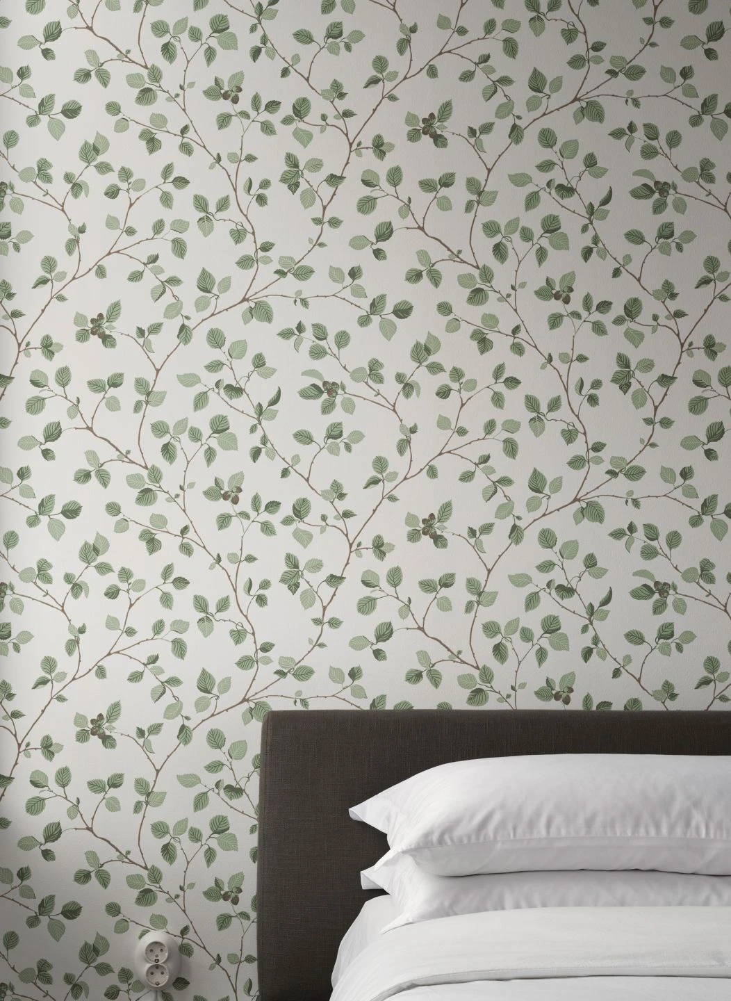 Tapete Hassel Blassgrün 4 Tapete Hassel Blassgrün – Bild 4