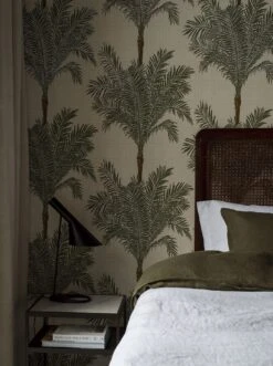 Tapete Hazara Dunkelgrün -Tapetengeschäft Hazara A 451731 2880x1440