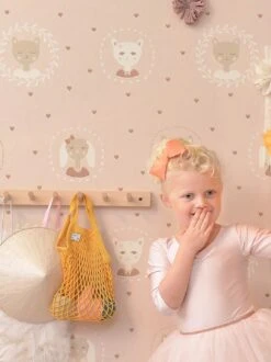 Tapete Hearts Zartrosé -Tapetengeschäft Hearts B 389401 2880x1440