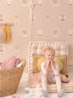 Tapete Hearts Zartrosé -Tapetengeschäft Hearts C 389401 2880x1440