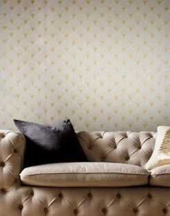 Tapete Helene Perlgold 5 Tapete Helene Perlgold -Tapetengeschäft Helene 431071 2880x1440