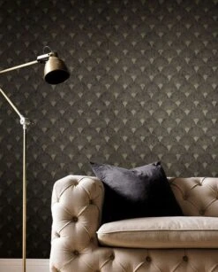 Tapete Helene Schwarzgrau 9 Tapete Helene Schwarzgrau -Tapetengeschäft Helene 431072 2880x1440