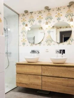 Tapete Hemera Minttürkis 7 Tapete Hemera Minttürkis -Tapetengeschäft Hemera K 461511 2880x1440