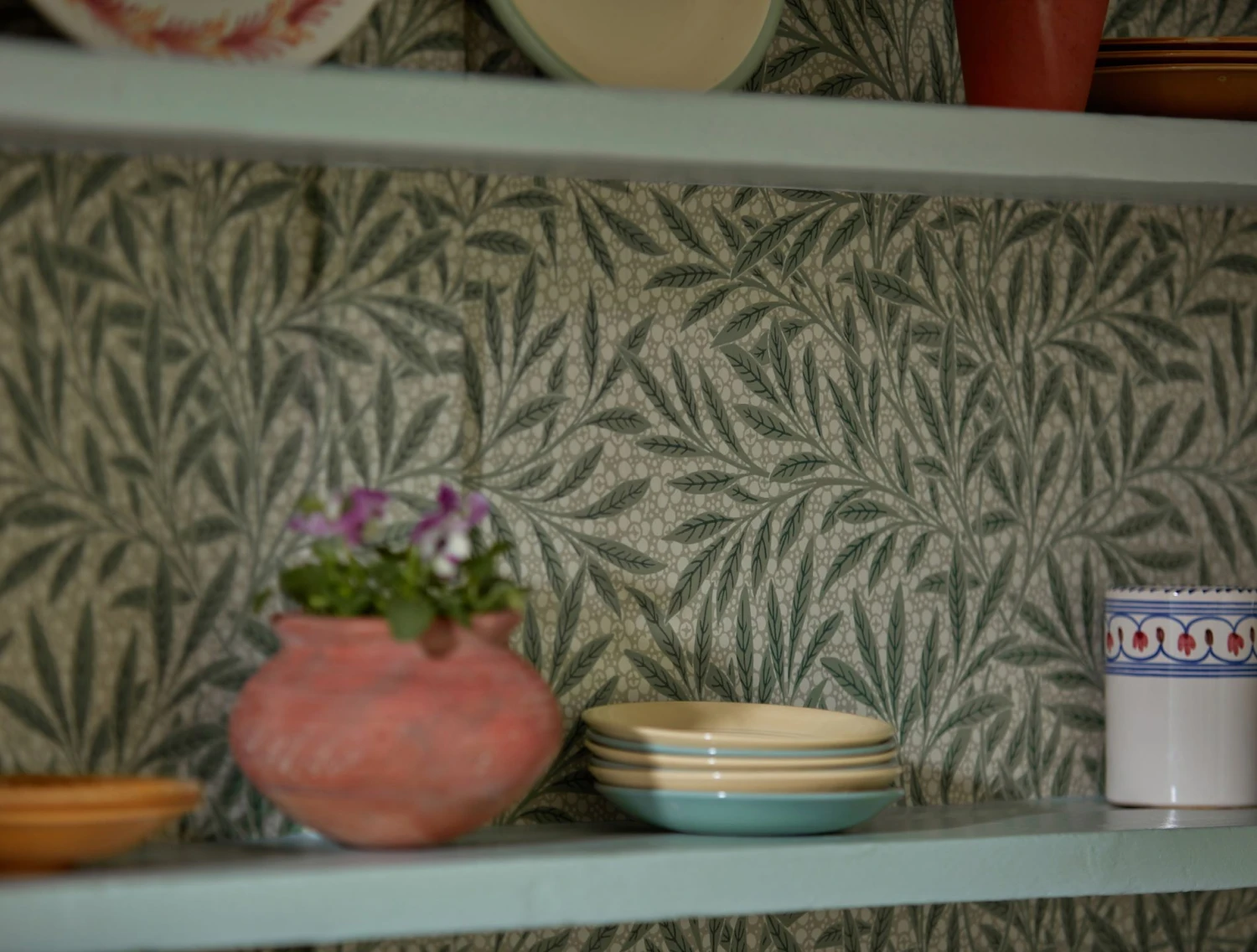 Tapete Herball Resedagrün 4 Tapete Herball Resedagrün – Bild 4