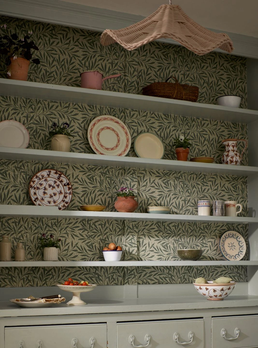 Tapete Herball Resedagrün 7 Tapete Herball Resedagrün – Bild 7