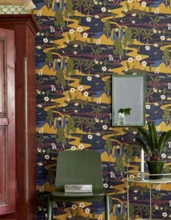 Tapete Hesperia Ocker -Tapetengeschäft Hesperia B 450501 2880x1440