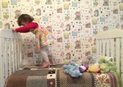 Tapete Hettie Hellblau -Tapetengeschäft Hettie K 450951 2880x1440